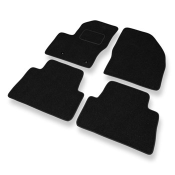 Tapis de Sol Feutres adapté pour Ford C-Max I (2003-2010) - tapis de voiture - noir