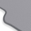 Tapis de Sol Velours adapté pour Skoda Rapid II Liftback, Spaceback (2012-2019) - Premium tapis de voiture - gris