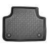 Kit tapis de coffre et tapis de voiture TPE pour: Audi Q7 4M SUV (06.2015-....) - 5/7 seats (3rd row pulled down); également pour les modèles avec rail de montage; sans 3ème rangée