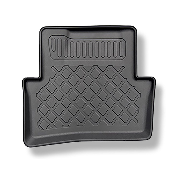 Tapis de sol en TPE adapté pour Renault Captur SUV (04.2013-12.2019) - tapis de voiture - noir
