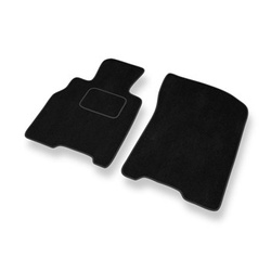 Tapis de Sol Velours adapté pour Mazda Xedos 9 Berline (1993-2003) - Premium tapis de voiture - noir