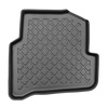 Tapis de sol en TPE adapté pour Skoda Fabia III NJ Hayon (12.2015-10.2022) - tapis de voiture - noir