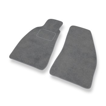 Tapis de Sol Velours adapté pour Alfa Romeo GTV (1995-2006) - Premium tapis de voiture - gris