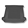 Tapis de coffre adapté pour Citroen C8 Monospace (2002-06.2014) - bac de coffre - protection de coffre voiture