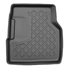 Tapis de sol en TPE adapté pour Alfa Romeo Tonale Typ 965 SUV (05.2022-....) - aussi pour hybrides - tapis de voiture - noir