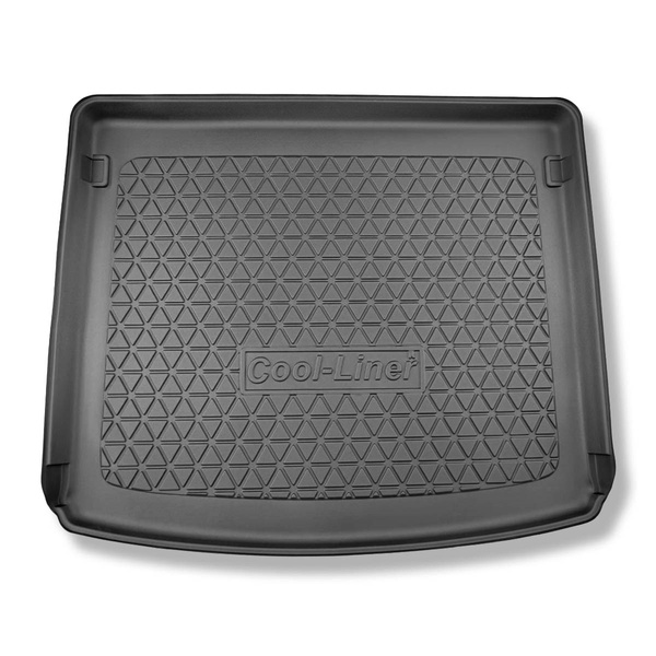 Tapis de coffre adapté pour Mazda CX-5 KF SUV (2022-....) - bac de coffre - protection de coffre voiture - coffre supérieur; plancher amovible en la position la plus haute