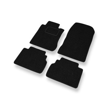 Tapis de Sol Feutres adapté pour Mercedes-Benz Classe E W210 (1995-2003) - tapis de voiture - noir