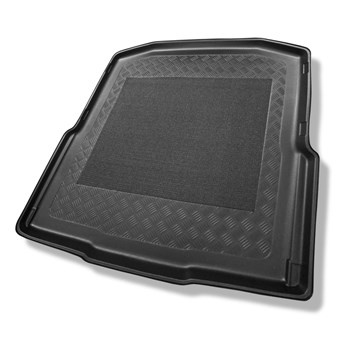 Tapis de coffre adapté pour Skoda Octavia III 5E Break (05.2013-05.2020) - bac de coffre - protection de coffre voiture - coffre inférieur (sans plancher multi-fonctions)