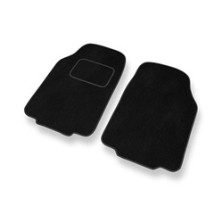Tapis de Sol Velours adapté pour Subaru Justy IV Hayon (2007-2010) - Premium tapis de voiture - noir