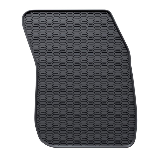 Tapis de sol en caoutchouc adapté pour Ford Mondeo V Hayon, Break, Berline (2014-2021) - tapis de voiture - noir - 4 pcs.