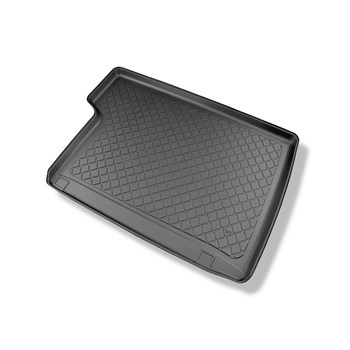 Tapis de coffre adapté pour Ford Tourneo Custom L2 Facelift Van (02.2018-....) - bac de coffre - protection de coffre voiture - derrière troisième rangée de sièges