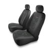 Housses de siège adaptées pour Peugeot 208 I, II (2012-....) - housse siege voiture universelles - couverture siege - 2UNE-GR