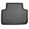 Tapis de sol en TPE adapté pour Audi Q8 4M SUV (07.2018-....) - sans la troisième rangée de sièges - tapis de voiture - noir