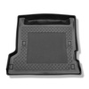 Tapis de coffre adapté pour Nissan Patrol GR II Y61 SUV (1998-2010) - bac de coffre - protection de coffre voiture - 5/7 places; 3e rangée soulevée