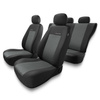 Housses de siège adaptées pour Peugeot 208 I, II (2012-....) - housse siege voiture universelles - couverture siege - UNE-2
