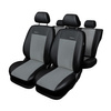 Housses de siège sur mesure adaptées pour Seat Arona Crossover (2017-....) - housse siege voiture - couverture siege - gris