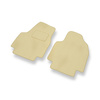 Tapis de Sol Velours adapté pour Citroen Jumpy I Van (1995-2007) - Premium tapis de voiture - beige