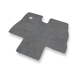 Tapis de Sol Velours adapté pour Citroen Jumper I Van (1994-2006) - Premium tapis de voiture - gris