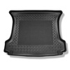 Tapis de coffre adapté pour Peugeot 308 SW (2008-05.2014) - bac de coffre - protection de coffre voiture - seulement 5 places; sans la possibilité d'installer la 3e rangée de sieges; 2e rangée de sieges non coulissante