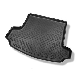 Tapis de coffre adapté pour Skoda Kodiaq SUV (03.2017-....) - bac de coffre - protection de coffre voiture - 7 places; 3me rangée abaissée