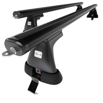 Barres de toit en aluminium adapté pour Skoda Fabia mk III Hayon (2015-2021) - P