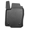 Tapis de sol en TPE adapté pour Mercedes-Benz Classe M W166 SUV (12.2015-10.2022) - tapis de voiture - noir