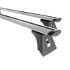 Barres de toit en aluminium adapté pour Opel Combo Tour Van (2002-2011) - Porte-Bagages de Voiture argent - points de montage - (suivant le modèle de voiture ils peuvent se situer à différents endroits)