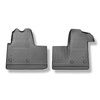 Tapis de sol en TPE adapté pour Renault Master III Van (06.2010-09.2024) - tapis de voiture - noir