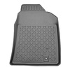 Tapis de sol en TPE adapté pour Ssangyong Torres SUV (09.2023-....) - pas pour la version électrique - tapis de voiture - noir