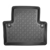 Tapis de sol en TPE adapté pour Volvo XC90 I SUV (12.2015-10.2022) - 5 ou 7 sièges; sans la troisième rangée de sièges - tapis de voiture - noir