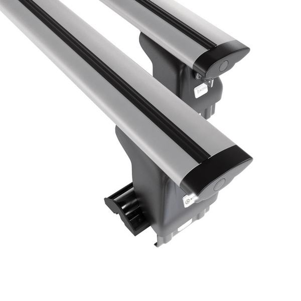 Barres de toit en aluminium adapté pour Ford Focus mk I Break (1998-2004) - Porte-Bagages de Voiture argent - toit normal