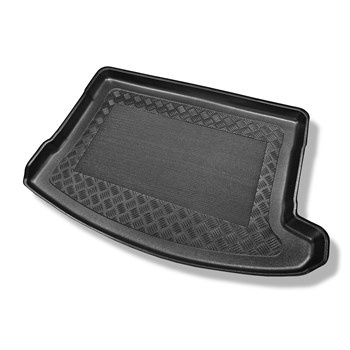 Tapis de coffre adapté pour Mini Countryman II F60 SUV (02.2017-....) - bac de coffre - protection de coffre voiture - coffre supérieur (seuil de chargement plat); non pour version hybride