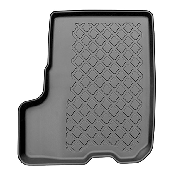Tapis de sol en TPE adapté pour Dacia Sandero II Hayon (12.2012-12.2020) - tapis de voiture - noir
