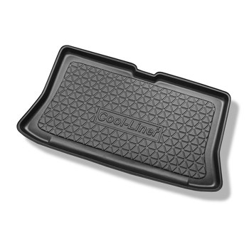 Tapis de coffre adapté pour Nissan Micra K12 Hayon (2002-2010) - bac de coffre -