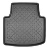 Kit tapis de coffre et tapis de voiture TPE pour: Volkswagen Arteon Berline (06.2017-....) - avec kit de réparation, sans roue de secours; cavité gauche amovible