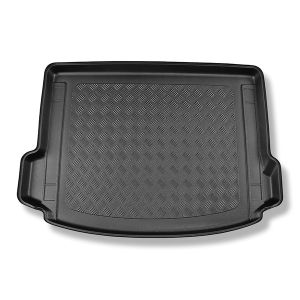 Tapis de coffre adapté pour Land Rover Range Rover Evoque L551 SUV (04.2019-....) - bac de coffre - protection de coffre voiture - aussi pour les modèles avec des rails de fixation; ainsi que pour le Plug-in