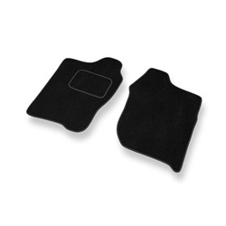 Tapis de Sol Velours adapté pour Suzuki Jimny SUV (1998-....) - Premium tapis de voiture - noir