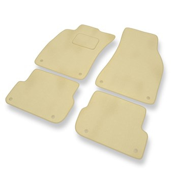 Tapis de Sol Velours adapté pour Audi A6 III C6 Avant, Berline (2004-2006) - Pre