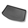 Tapis de coffre adapté pour Kia Soul II SUV (03.2014-03.2019) - bac de coffre - protection de coffre voiture - coffre inférieur ; modèles sans plancher amovible du coffre; pas pour la version électrique