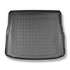 Tapis de coffre adapté pour Audi Q4 e-tron SUV, Sportback (06.2021-....) - bac de coffre - protection de coffre voiture - coffre supérieur; pour plancher double du coffre en position haute