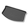 Tapis de coffre adapté pour Opel Agila B Hayon (01.2008-11.2014) - bac de coffre - protection de coffre voiture - coffre inférieur