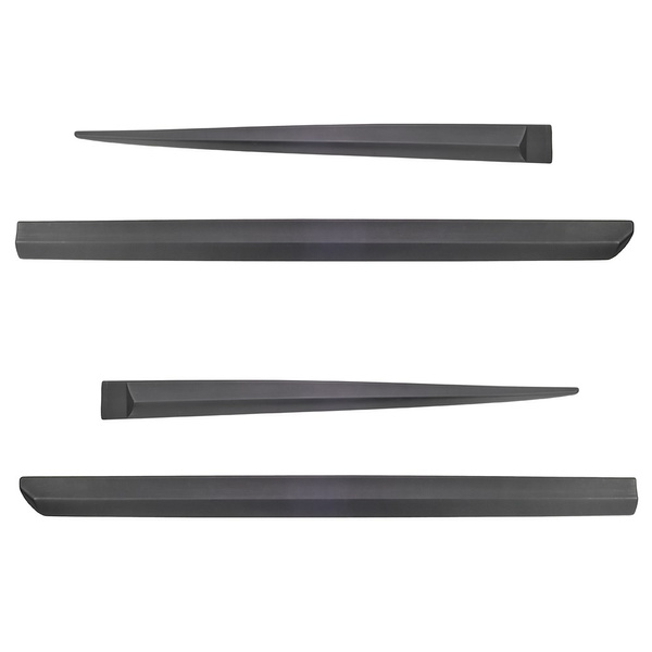Plaques noires latérales de voiture Ssangyong Rexton SUV (2018-....)