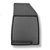 Kit tapis de coffre et tapis de voiture TPE pour: Dacia Duster II SUV (01.2018-....) - entraînement 2 roues; aussi pour la version LPG (TC e 100 LPG)