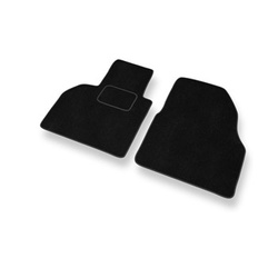 Tapis de Sol Velours adapté pour Mercedes-Benz Citan Van (2012-2021) - Premium tapis de voiture - noir