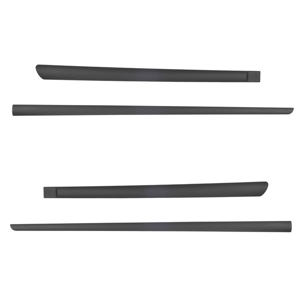 Plaques noires latérales de voiture Kia Carens Monospace (2013-2018)