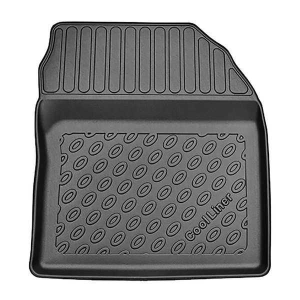 Kit tapis de coffre et tapis de voiture TPE pour: Toyota Yaris Cross SUV (09.2021-....) - coffre inférieur;sans plancher double du coffre / plancher double du coffre en la position la plus basse / sous double plancher de coffre en position haute;aussi pou