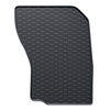 Tapis de sol en caoutchouc adapté pour Mitsubishi ASX SUV (2010-2021) - tapis de voiture - noir - 4 pcs.