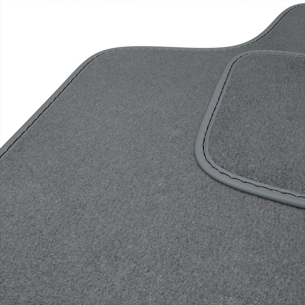 Tapis de Sol Velours adapté pour Opel Signum Hayon (2003-2008) - Premium tapis de voiture - gris