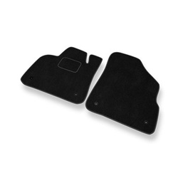 Tapis de Sol Velours adapté pour Citroen DS5 Hayon (2011-2015) - Premium tapis de voiture - noir