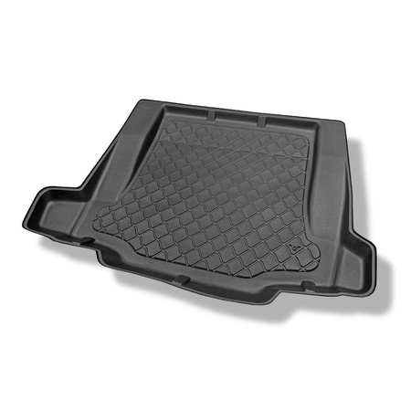 Tapis de coffre adapté pour BMW 1 E87 Hayon (09.2004-2011) - bac de coffre - protection de coffre voiture - avec cavité gauche et droite